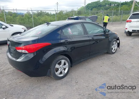 2013 Hyundai Elantra Gls из США, поврежденный, VIN 5NPDH4AE0DH330631